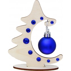 Д-12 Елочка с шариком (цвета в ассортименте) дерево