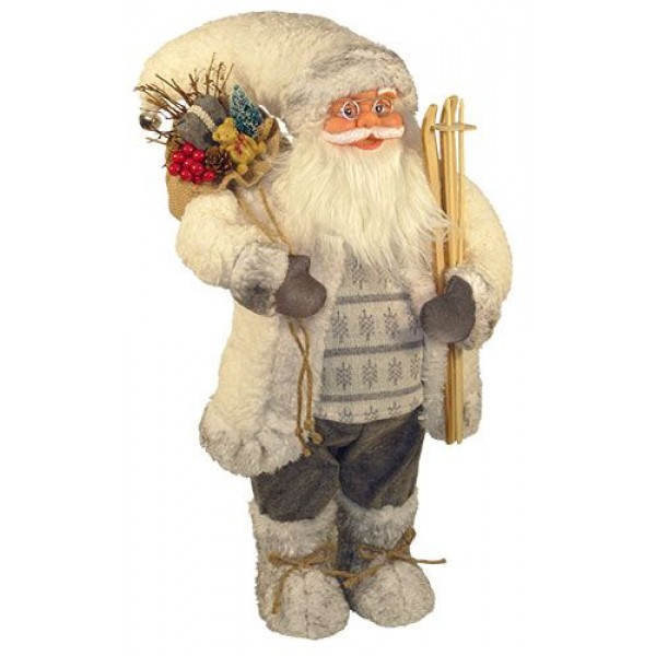 Санта в белом 70см Санта в белом 70см