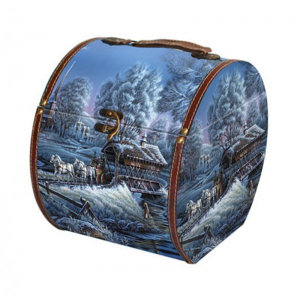 Сундук Тройка в лесу+сувенир Сундук Тройка в лесу+сувенир