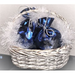 Корзина метелица + чай + сувенир