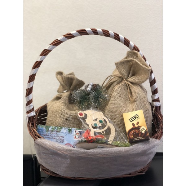 Корзина Элит + чай + сувенир Корзина Элит + чай + сувенир