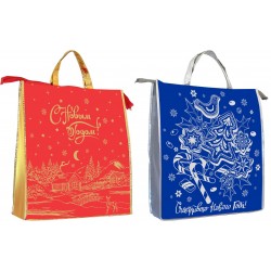 Сумка на молнии металлизировнная