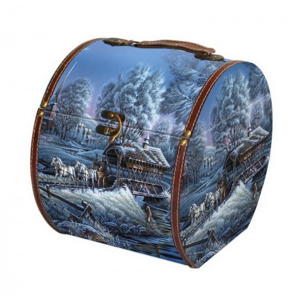 Сундук Тройка в лесу+сувенир Сундук Тройка в лесу+сувенир