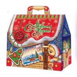 Зимний портфель + плакат-раскраска