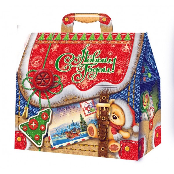 Зимний портфель + плакат-раскраска Зимний портфель + плакат-раскраска