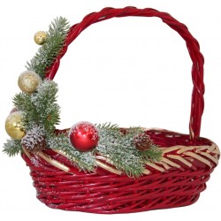 Корзина с декором+чай+сувенир