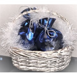 Корзина метелица+чай+сувенир