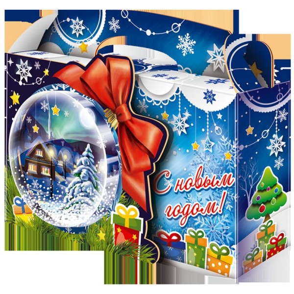 Снежный шар (картон,пластик 3D) Снежный шар (картон,пластик 3D)