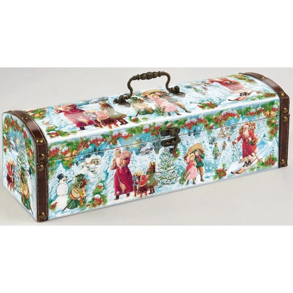 Сундук навстречу к Деду Морозу+ сувенир Сундук навстречу к Деду Морозу+ сувенир
