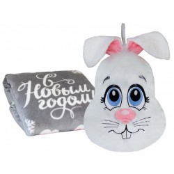 Подушка с пледом 40см (плед 1600 см 800см