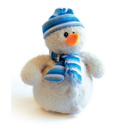 Снеговик 33см + игра найди пару
