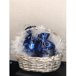 Корзина метелица (малая)+чай+сувенир