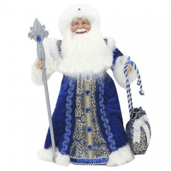 В-3 Дед Мороз в синем музыкальный