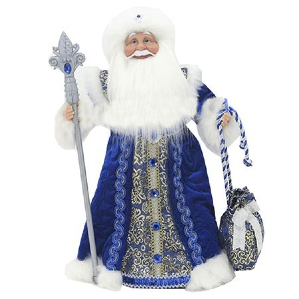 В-3 Дед Мороз в синем музыкальный В-3 Дед Мороз в синем музыкальный