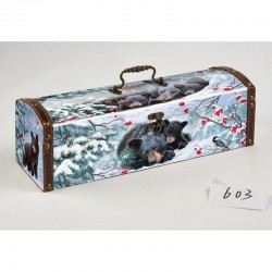 Д-11 Сундук Бурые медвежата+сувенир