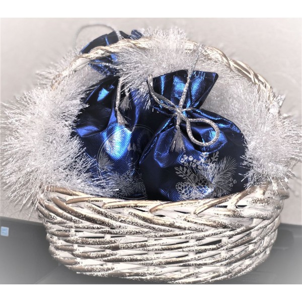 Р-7 Корзина метелица+чай+сувенир Р-7 Корзина метелица+чай+сувенир