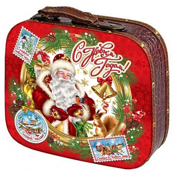 Д-19  Чемодан Северные гости+сувенир Д-19  Чемодан Северные гости+сувенир