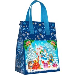 П-5 Сумочка синяя ( с клапаном)