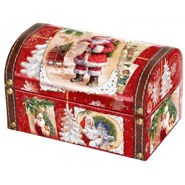 Сундук Стихи Деда Мороза+ сувенир Сундук Стихи Деда Мороза+ сувенир