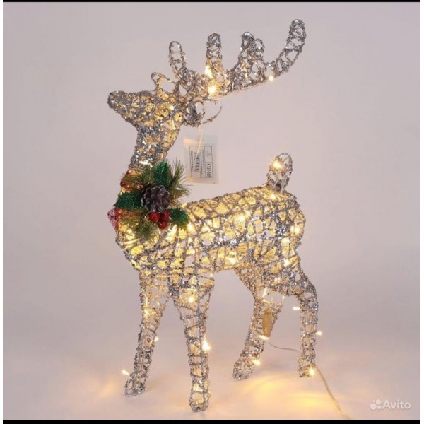 Олень светящийся 35 см Олень светящийся 35 см