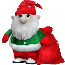 Гном интерактивный (ходит и поет) 30см